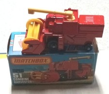 Mietitrebbia vintage Matchbox