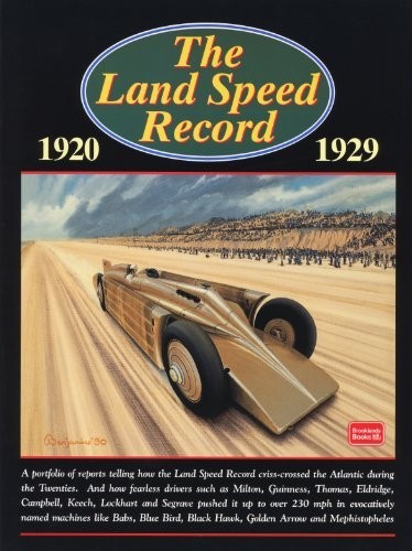 Land speed record 1920 1929 - record, 1920-1929