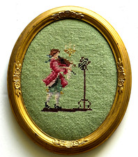 Vintage incorniciato punto ago