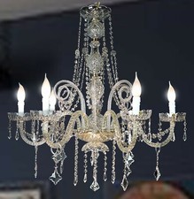 LAMPADARIO IN CRISTALLO