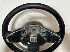 VOLANTE STERZO IN PELLE CON COMANDI MULTIFUNZIONE FIAT 500 2007-2015 ORIGINALE