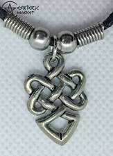 Collana nodo celtico celtica delle quattro stagioni - protezione wicca 