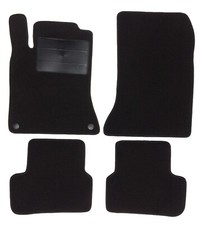 Set Tappetini Tappeti per Auto per Mercedes C Sportcoupè (CL203) 2000 2008, neri