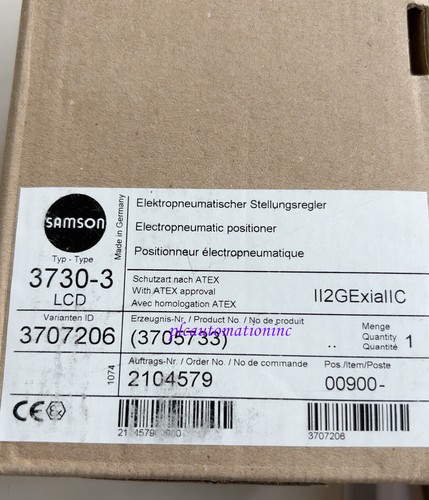 Posizionatore valvole samson - posizionatore,