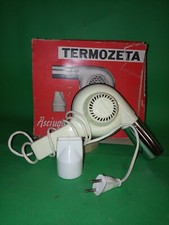 ASCIUGACAPELLI TERMOZETAA COMPLETO DI SCATOLA VINTAGE D'EPOCA
