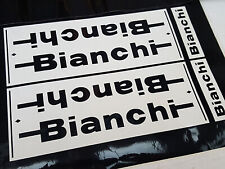 BIANCHI Adesivi Decalcomanie Nero - Decals Stickers Black