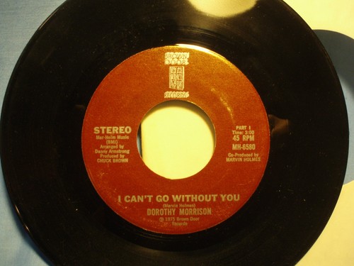 Dorothy morrison can - morrison:i, can't
