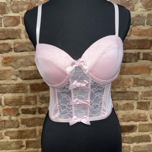 Body rage rosa fiocco corsetto - body,