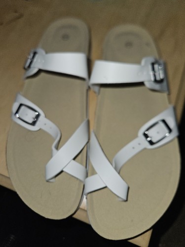 Sandali bianchi taglia 11 - sandali,