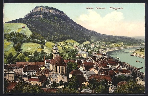 Cartolina königstein - cartolina,