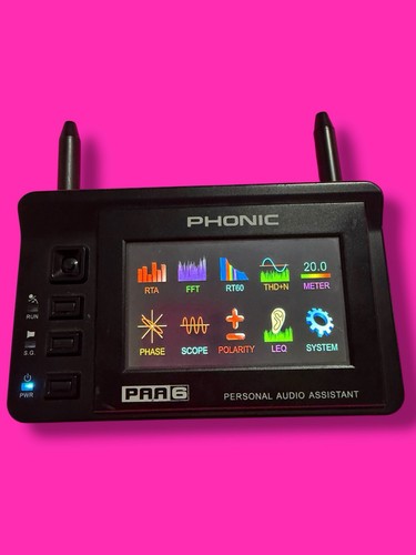 Phonic paa6 analizzatore - phonic,
