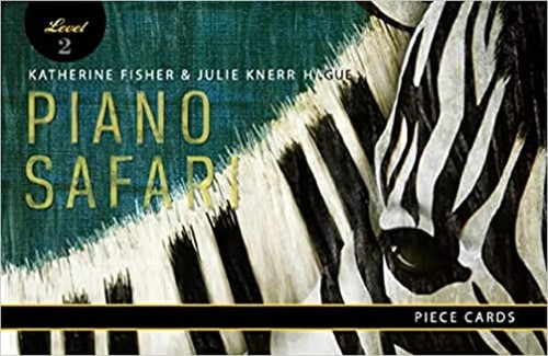 Piano safari piece - cards, 2