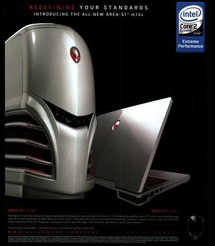 Alienware area m15x - 7500, pc