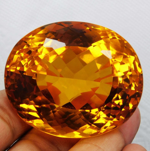 Enorme topazio giallo naturale - enorme,