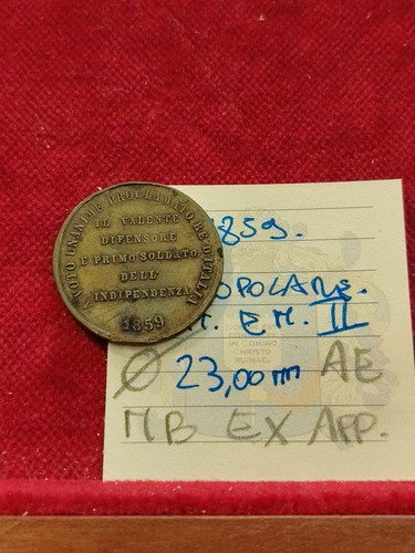Medaglia popolare risorgimento - popolare,