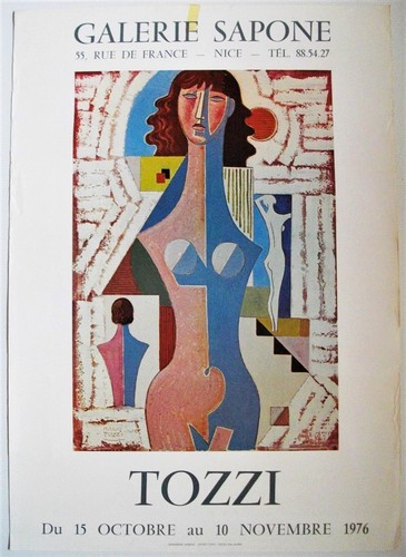 Poster mario tozzi 1976 - poster,