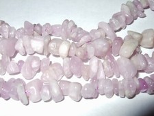 - Pietre Dure Forate a Filo - Collana lunga - KUNZITE