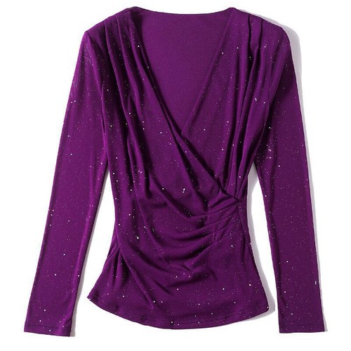 Donna lucido camicetta top - donna,