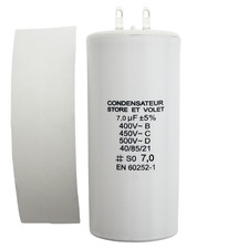 Condensatore 7 uf (µf) per