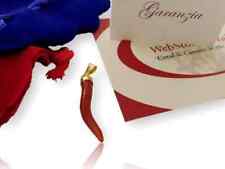 Ciondolo pietra preziosa con argento 925 e corallo rosso corno placcato oro ciondolo corallo