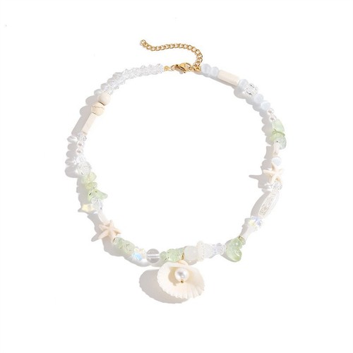 Collana perle stelle marine