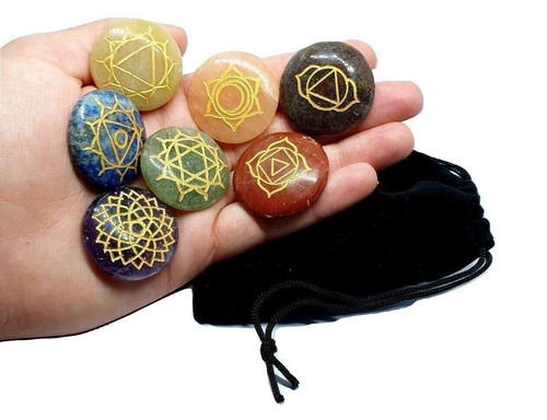 Set chakra cristallo - set,