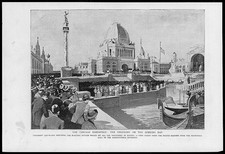1893 - Stampa antica AMERICA