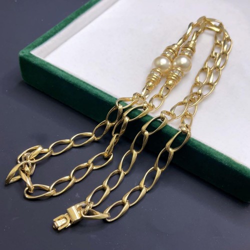 Collana catena lunga vintage