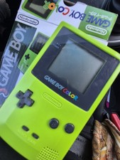 Nintendo GBC GAMEBOY COLOR - Verde chiaro - FUNZIONANTE con scatola COMPLETO