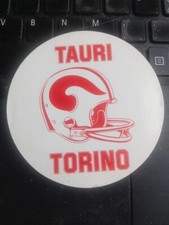 FOOTBALL AMERICANO ITALIAN LEAGUE VINTAGE CONE DA FOTO TAURI TORINO OFFICIAL 
