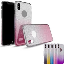 Custodia telefono TPU glitter