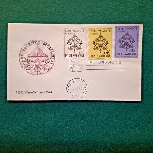 Vaticano 1963 sede vacante - vaticano,