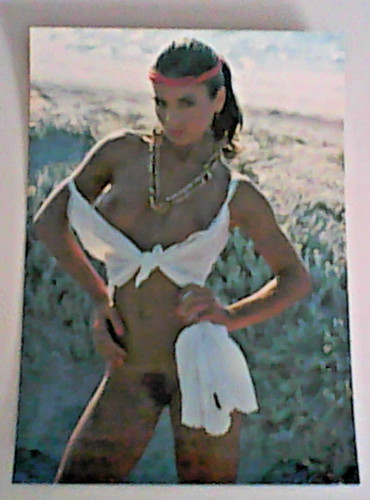 Cartolina pin giovane - cartolina,