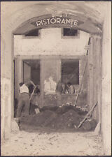 1954 UDINE Via Mercatovecchio Ristorante antica Trattoria scomparsa Fotografia