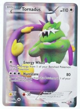 POKEMON • Tornadus FULL ART SPECIALE CARTA ULTRA HOLO • NUOVE FORZE 98/98 NM