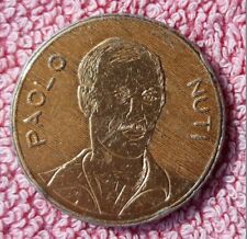 Medaglietta metallo calciatore Paolo Nuti  AC Mantova 1911 no figurina