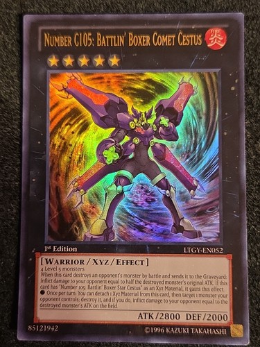 Yugioh numero c105 battlin - yugioh,