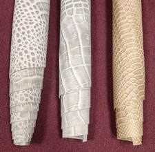 3 SCAMPOLI VERA PELLE DI