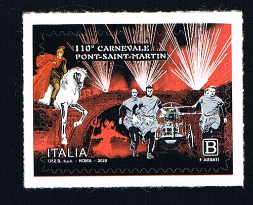 Italia francobollo carnevale - 1,
