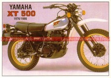 YAMAHA XT 500 ( 1976-1986 ) 