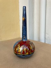 VASO CERAMICA ZANNONI FAENZA ANNI '50 LUSTRO NO MELANDRI MIDCENTURY RARO POTTERY