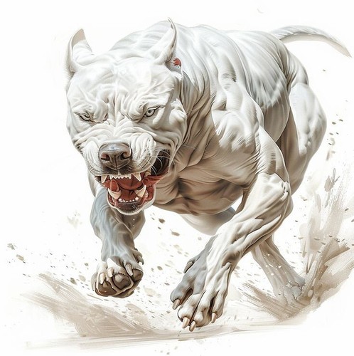 Dogo argentino cane - cane, corso