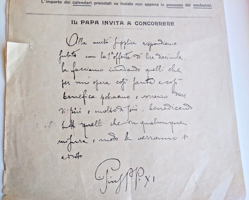 Desio 1927 papa ratti - 1927, :