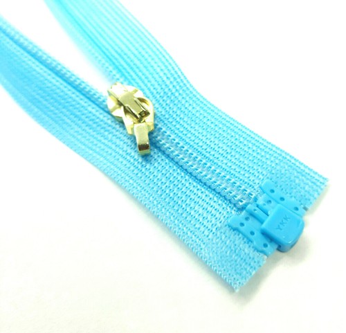 Cerniera aquablau nylon taglia - aquablau,