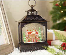 Lanterna glitter illuminata