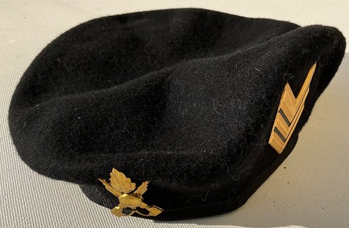 Basco militare nero originale - basco,