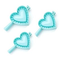 3 stampi ravioli a forma di cuore Cucina Formine Stampini Pasta I.40464