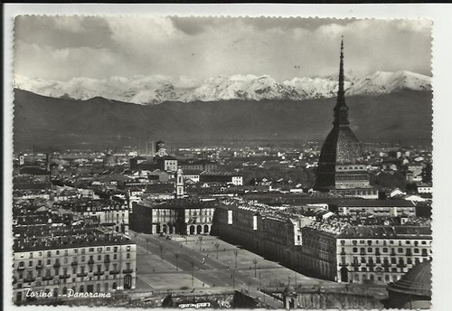 Vecchia cartolina torino - vecchia,