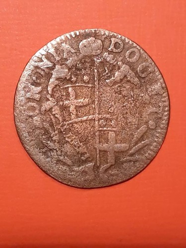 Mezzo bolognino 1734 - , clemente