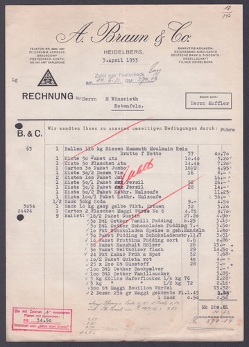 Fattura braun heidelberg - braun,